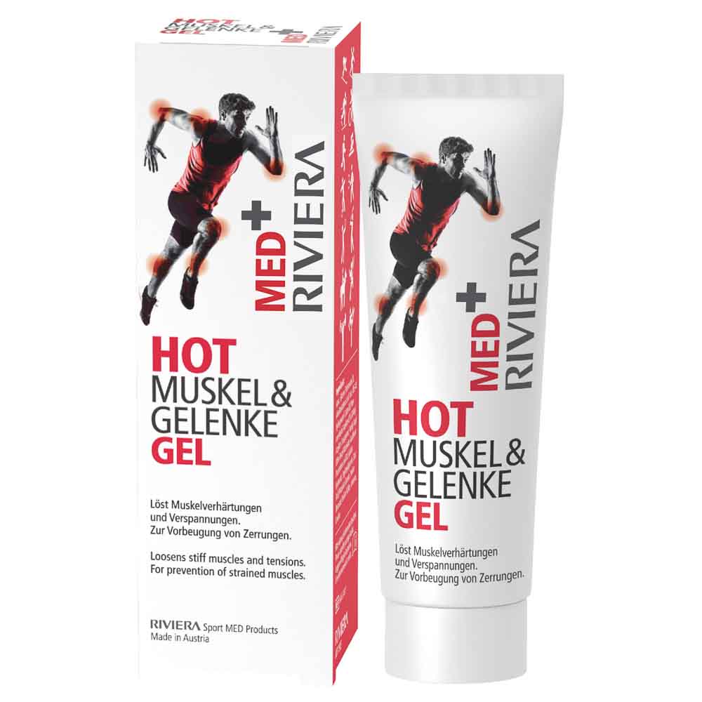 Riviera Med+ Hot Muskel & Gelenke Gel 75 ml